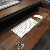 Sauder® Nova Loft 59" W L-Shape Corner Desk, Grand Walnut Sauder