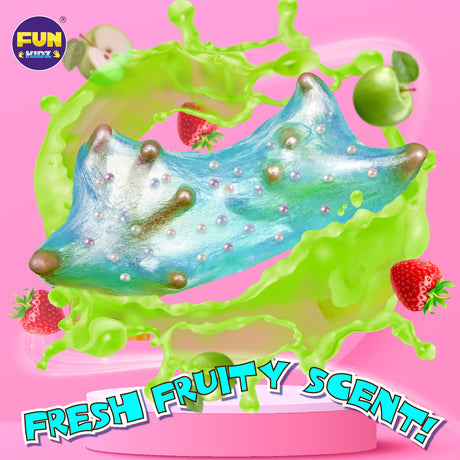 Fluffy Unicorn Slime Kit for Girls, FunKidz Cloud Slime Gift for Ages 6+ Kids Fun Slime Making Kit Awesome Craft Toy Birthday Present Ideas FUN KIDZ