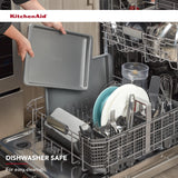 KitchenAid 13x18in Nonstick Aluminized Steel Cookie Slider, Contour Silver KitchenAid