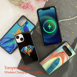 JUSTRY 5PCS Sublimation Phone Case Blanks Compatible with Samsung Galaxy S22 Ultra 5G Case,Wireless Charging Compatible Easy to Sublimate DIY Soft TPU Mobile Case with Tempered Glass Inserts JUSTRY