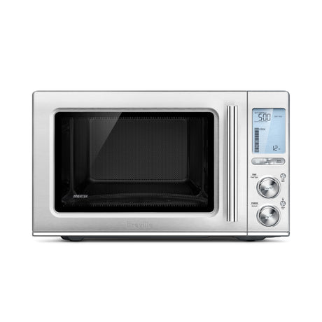 Breville BMO850BSS1BUC1 the Smooth Wave countertop Microwave Oven, Brushed Stainless Steel Breville