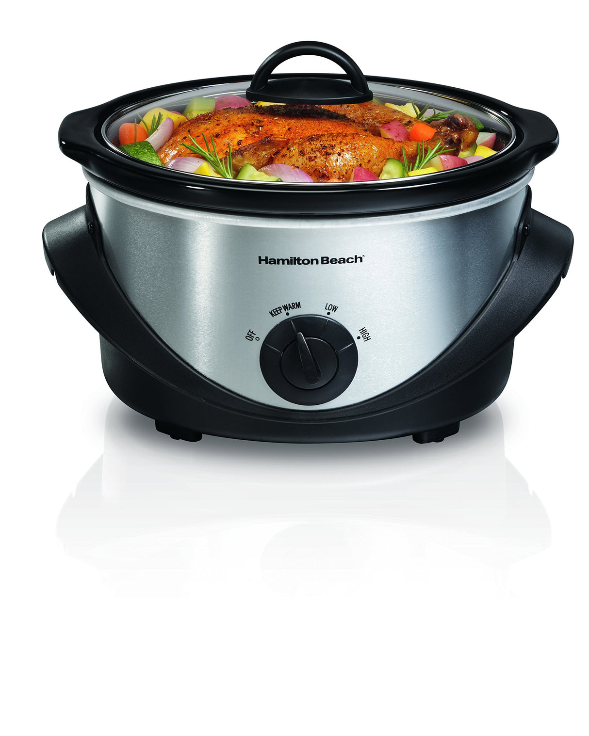 Hamilton Beach 33141 4-Quart Oval Slow Cooker (Discontinued) Hamilton Beach