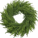 26 Inch Christmas Wreath, Christmas Wreaths for Front Door, Artificial Pine Wreath for Table Wall Window Indoor Outdoor Christmas Decoration OZFHUA