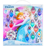 Townley Girl Disney Frozen Non-Toxic Peel-Off Nail Polish Set with Shimmery and Opaque Colors with Nail Gems for Girls Ages 3+, Perfect for Parties, Sleepovers and Makeovers, 18 Pc Set Townley Girl