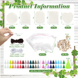 ZOCONE 50 Pcs Sublimation Air Fresheners Blanks with Bags Tassels Elastic Rope, White Felt Sublimation Blanks Bulk for Car and Home Hanging Air Freshener, 5 Shapes Fragrant Sheets (50 PCS 5 Shape) ZOCONE