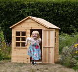 Evermeadow Wooden Playhouse | Garden Games | 51" H x 41" W x 38" D (Playhouse) Garden Games