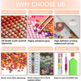 Sunflowers Diamond Art Kits for Adults-Butterflies Adult Diamond Painting Kits,Sunflowers Gem Art for Adults for Gift and Home Decoration(12x16inch) Arttoplus