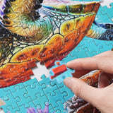 takfot Puzzles for Adults 1000 Pieces - Ocean Beach Sea Turtle Coral - 1000 Piece Puzzles with Letters on Back - Jigsaw Puzzles 1000 Pieces for Fun Game Nights - 27.6" L X 20.5" W, 1:1 Poster takfot