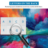 Impossible Puzzles for Adults 1000 Piece, Hard Difficult Jigsaw Puzzles for Adults Painting, Gradient Rainbow Colorful Challenging Puzzles for Adults Teens PICKFORU