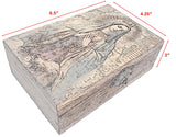 RK Collections Spiritual Tree of Life Wooden Jewelry Box for Keepsake | Trinket Box Case/Holder for Home Decor Gifts | 6.5" x 4.3" x 2.3". (7TOLS) RK Collections