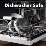 OATOFP Non Stick Frying Pans Set, Hybrid Pans Set Nonstick (8+10+12inch),Pan for cooking, PFOA Free Kitchen set, Dishwasher and Oven-Safe Cookware Sets, Induction Compatible Stainless Steel Skillets OATOFP