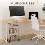 STARLATTA 3 Tier Rolling Cart with Wheels，Utility Cart Storage Cart with Handle for Kitchen，Bathroom Storage Cart,Laundry Cart,Movable Room Organizers and Storage,Book Cart,Snack Cart,Craft Cart STARLATTA