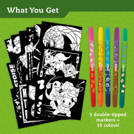 KLUTZ Pokémon Stained Glass Art Craft Kit Klutz