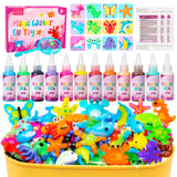 Eleanore's Diary Aqua Fairy Water Gel Kit, Magic Water Elf Toys for Kids, Creative Squishy Maker Toy, Holiday DIY Art & Crafts for Boys Girls Ages 3-12, Summer Family Party Favors Birthday Gifts Eleanore's Diary