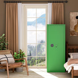 Bonusall 12-15 Green Gun Safe for Rifles,Fireproof Gun Safe for Rifles and Pistols,Rifle Safes for Home with Digital Keypad,Adjustable Shelves & Handgun Pockets Bonusall
