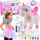 Greenbo Unicorns Toys for Girls Age 4-6 - Includes Multifunctional Unicorn Gifts, Painting Kit Crafts for Kids, and Unicorn Dress - Fun and Engaging Birthday Gifts for Girls Ages 3, 4, 5, 6, and Up Greenbo