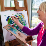 FIXSMITH Canvas Boards for Painting 12x16 Inch, Super Value 12 Pack White Blank Canvas Panels, 100% Cotton Primed, Painting Art Supplies for Professionals, Hobby Painters, Students & Kids FIXSMITH