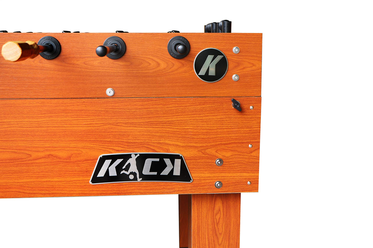KICK Titan 55" Tournament Foosball Table (Brown) KICK