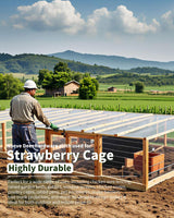 Nueve Deer 1/2 inch Hardware Cloth 48x50 19-Gauge - Hot Dipped Galvanized After Welding - Chicken Wire Fence Roll, Wire Mesh Roll, Rabbit Wire Fencing, Cage Wire, Chicken Coop/Run Cover Nueve Deer