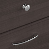 Bush Business Furniture Cabot Desks for Home Office with Storage and Chrome Hardware, Elegant Computer Table with Drawers, 60W, Heather Gray Bush Business Furniture