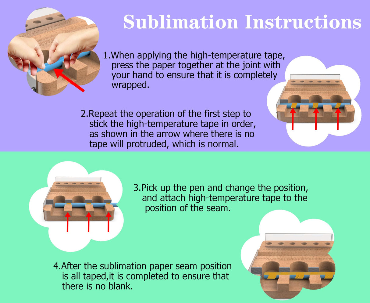 DAFENCHI Sublimation Pen Pincher, Pen Sublimation Tool, Pen Clamp for Sublimation Blank Pens & Vinyl Stickers, Sublimation Crafting Pen Holder DAFENCHI