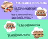 DAFENCHI Sublimation Pen Pincher, Pen Sublimation Tool, Pen Clamp for Sublimation Blank Pens & Vinyl Stickers, Sublimation Crafting Pen Holder DAFENCHI