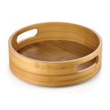 Copco Bamboo High Wall Turntable, Revolving Lazy Susan, Spice Organizer Copco