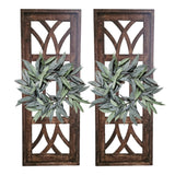 Farmhouse Wooden Wall Window -Medium 48 Inch Wood Window Frame-The Longview Ranch Junkie Mercantile