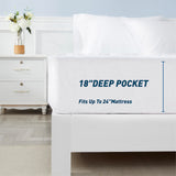 Yuurom Heated Mattress Pad California King Size 72×84 inches, Electric Mattress Pad Dual Control 10 Heat Settings 12-Hour Auto Off Timer 13ft Extra Long Cord, Bed Warmer Mattress Cover 18" Deep Pocket Yuurom