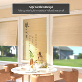 Red Lantern Bamboo Window Shade Blind - Philosopher 36" Wide Red Lantern