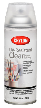 Krylon K01305 Gallery Series Artist and Clear Coatings Aerosol, 11-Ounce, UV-Resistant Clear Gloss Krylon