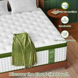BedStory King Mattress for Side Sleepers & Couples,14 Inch Cooling Gel Hybrid Bed Extra Lumbar & Shoulder Support CertiPUR-US with 960+ Pocket Springs, Pain Relief Fiberglass-Free 365-night Trial BedStory