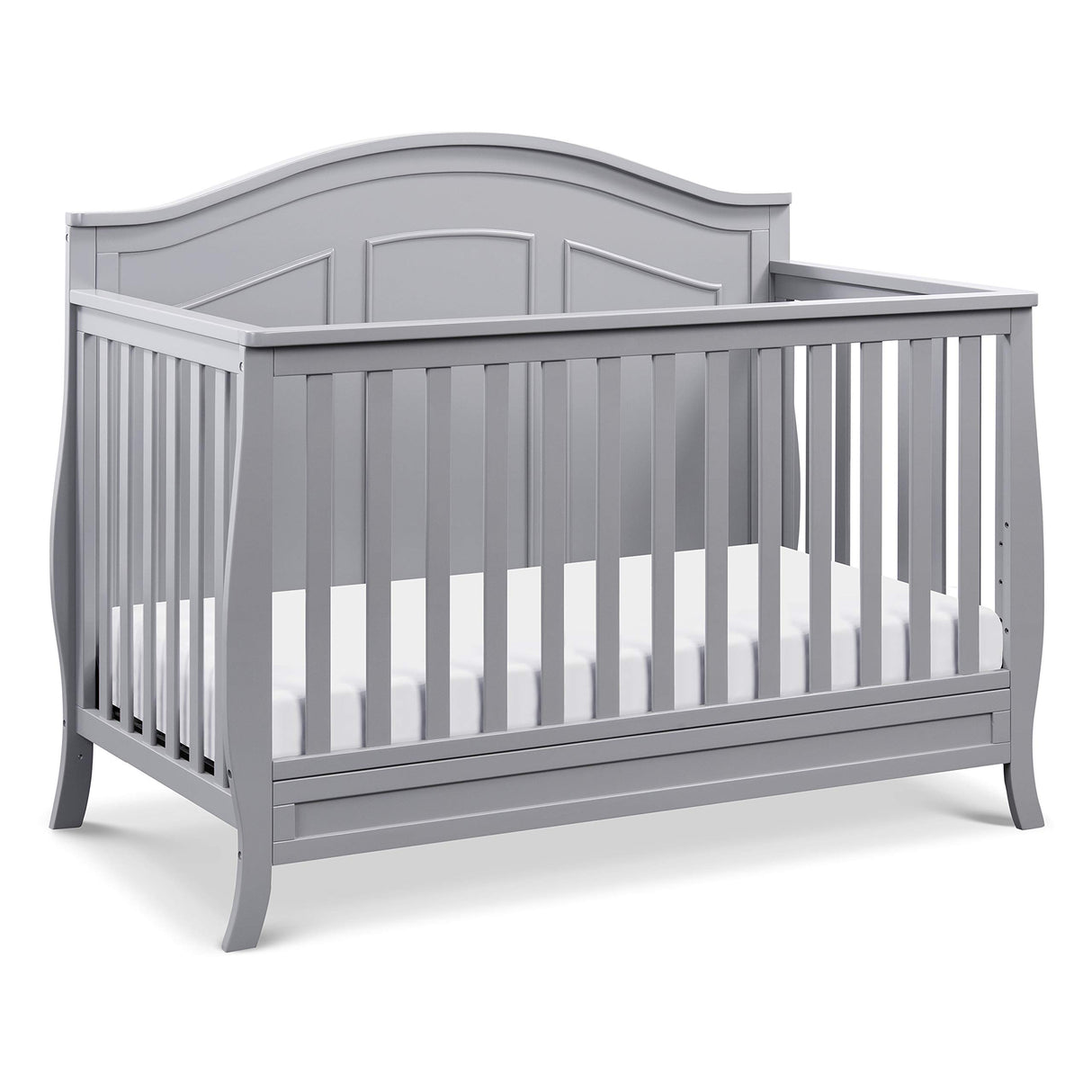 DaVinci Emmett 4-in-1 Convertible Crib in Grey, Greenguard Gold Certified DaVinci