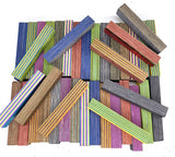Pen Kit Mall - Spectraply 22 pc Assorted Pen Blanks Dyed Birch Vibrant Colors Pen Kit Mall