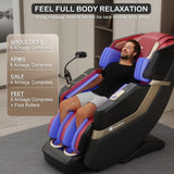KoziSense KZ-313 2026 Heated Jade Roller Massage Chair Full Body, Deep Zero Gravity SL-Track with Heat, 12 Auto Modes, 6 Custom Programs, Backlit Touch Screen, Voice Control, Wireless Charger KoziSense