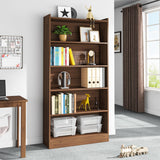 Tribesigns 72-Inch Modern 6-Tier Tall Bookcase with Storage Shelves - Elegant Wood Library Unit for Home & Office Tribesigns