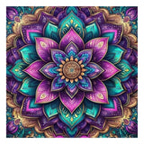 AMORARS Mandala Diamond Painting Kit for Adults - 5D Diamond Art Beginners - DIY Full Diamond Dot Rond Gem Art Paintings, Suitable Gifts, and Home Decoration Crafts, 12x12Inch AMORARS