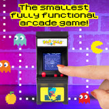 Tiny Arcade Pac-Man 3.5" Mini Retro Game - Functional Arcade Cabinet w/ Real Gameplay & Sounds - Classic Game Fits in the Palm of Your Hand (Ages 8+) TINY ARCADE