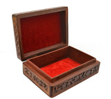 New Age Source The Carved Wood Box Flower of Life New Age Source