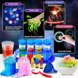 PATIFEED 250 Experiments Kits for Kids, Science S.T.E.M Projects Scientific Toys for Boys Girls Gifts Ideas Birthday Christmas, Erupting Volcano, Planet, Bouncy Ball,Chemistry Scientist Set PATIFEED