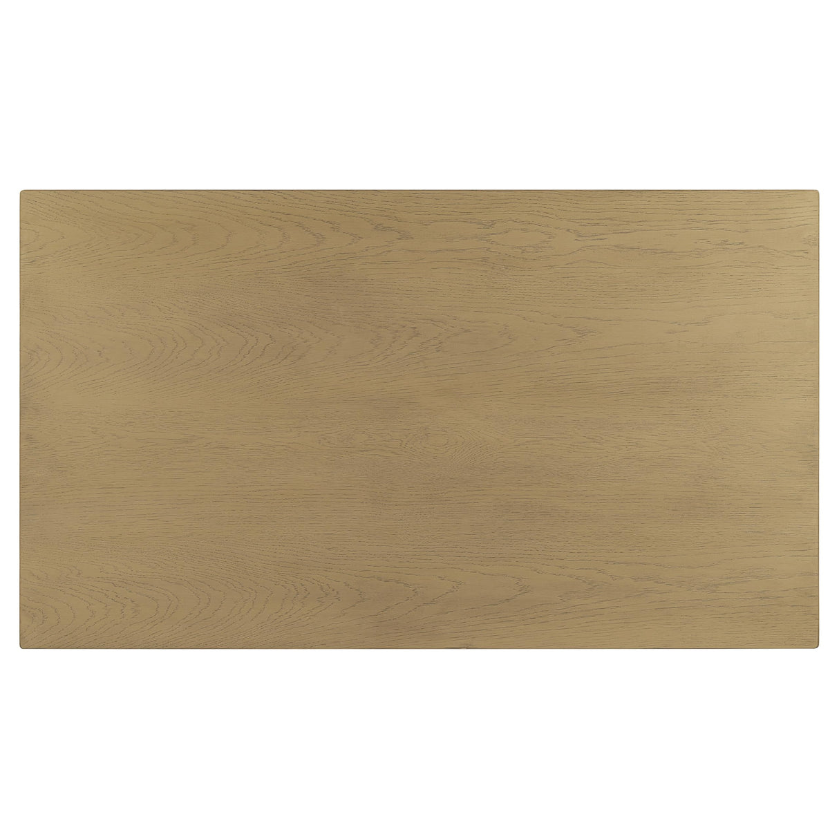 Merax 55.1" Modern Wood Coffee Table with 2 Open Shelves, Industrial Living Room Table with Black Legs, Sturdy Rubberwood Center Table for Large Space, Brown Merax