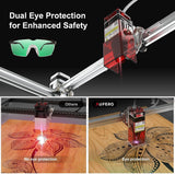 Aufero Laser 1 Laser Engraver, 5W Long Focus Diode Laser Engraver, Laser Wood Cutter and Engraver Machine, 7.1x7.inch Engraving Area, Beginner-Friendly Laser Engraving Machine Aufero