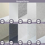 Graywind Roller Shades 100% Blackout Window Shades Fabric Sample Graywind