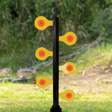Birchwood Casey World of Targets Dueling Tree Shooting Sports Competition Handgun AR500 Yellow Steel Paddles Target Birchwood Casey