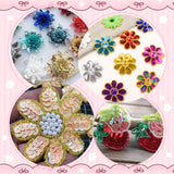 20800 Pcs 6MM Bulk Loose Sequin, 32 Colors Round Embroidery Sequins Cup Craft Sequins with Holes for DIY Sewing Making（with Storage Box） fuceury