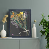 FramePro Shadow Box Frame Display Case 11x14 with Removable Shelves, Deep Memory Box Trinket Knick Knack Shelf Cabinet for Collector, Keepsake Coins Military Medals Wedding Flowers Black FramePro