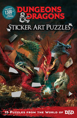 Dungeons & Dragons Sticker Art Puzzles WoodArtSupply