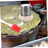 Garneck 1 Set Cuticle Oil Oil Spread for Kitchen Oilcan Oil Spread Tool Abs Metal Garneck