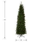 National Tree Company Artificial Slim Christmas Tree, Green, Kingswood Fir, Includes Stand, 7 Feet National Tree Company
