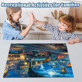 TangMosaic 1000 Piece Puzzle for Adults, Departure Jigsaw Puzzle, Impossible Puzzles Game, Interlock Perfectly No Dust, Home Decoration Puzzle, Gift for Friends, Parents, Kids, Couples TangMosaic